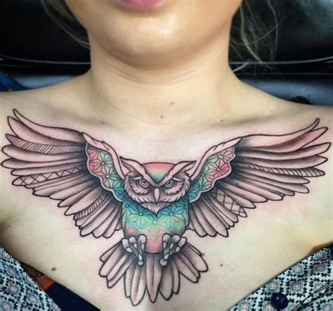Tattoo Timeline Owl Tattoo Chest Chest Piece Tattoos Hand Tattoos