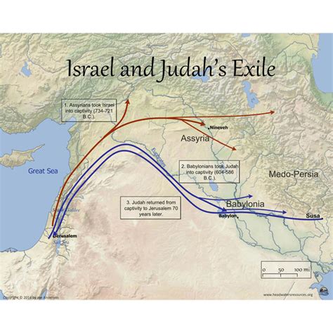 Exodus Route Map Bible Mapping Bible Bible Knowledge