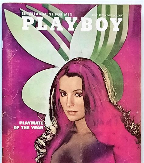 Playboy Magazine June Claudia Jennings Elaine Morton Tiny Tim