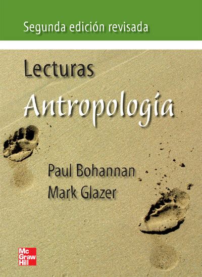 Antropologia Lecturas 2 Ed Bohannan Paul Libro En Papel