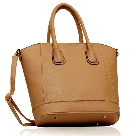 Nude Tote Bag With Long Strap