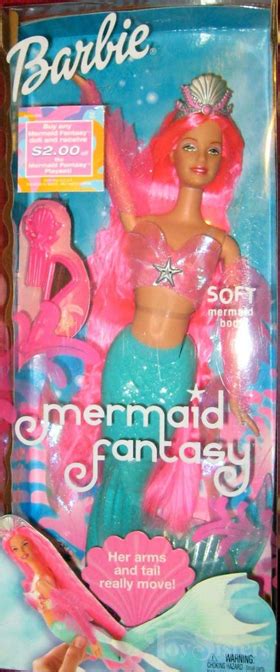 2002 mermaid fantasy barbie toy sisters