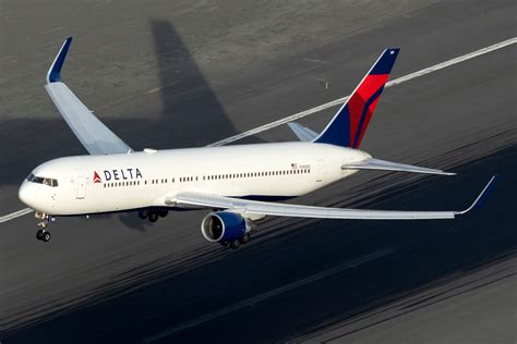 Delta Air Lines Boeing 767 300 Suffers Damage From Hailstorm