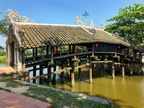 Thanh Toan Tile Bridge With Beautiful And Unique Architecture In Hue