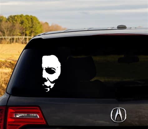 Michael Myers Decal Sticker Sticker For Car Window For Etsy