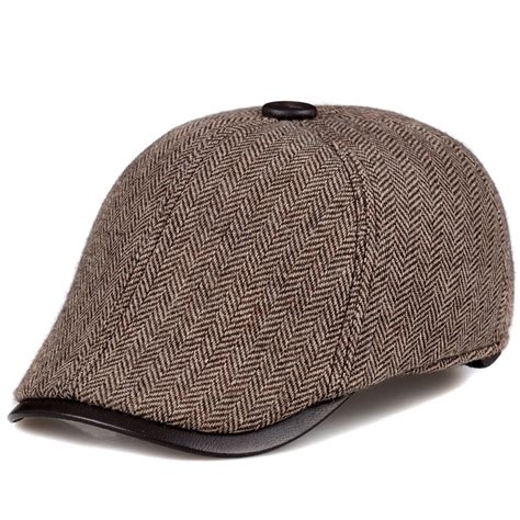Casual Baseball Hat For Men Fashion Beret Hats Autumn Winter Male Hat