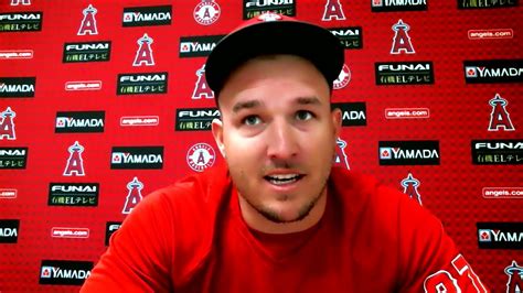 Mike Trout On New Look 2021 Angels Being A Dad Youtube