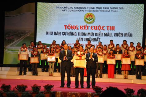 Thủ tướng phê duyệt đề án thí điểm xây dựng tỉnh Hà Tĩnh đạt chuẩn nông