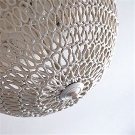 Diy Folded Rope Dome Pendant Light Check Out The Step By