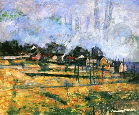 Landscape Artwork By Paul Cezanne Oil Painting And Art