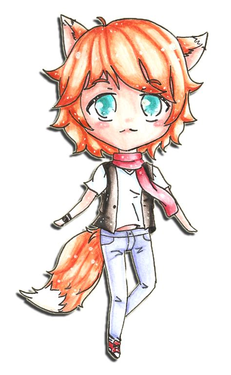 Cute Fox Boy By Mystarrydreams On Deviantart