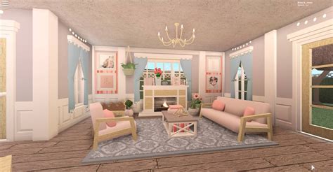 Bloxburg Living Room Ideas Blush