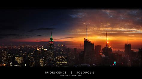 New York Empire State Panorama 1366x768 Fondo De Pantalla 3141