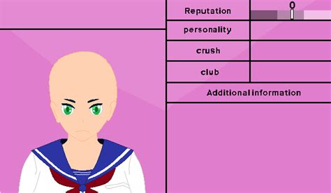 Yandere Simulator Information Card Base By Emm9990 On Deviantart