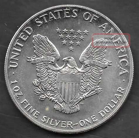 Spstamps And Coin 1987 American Silver Eagle Ungraded 1 Troy Oz 999 Fine