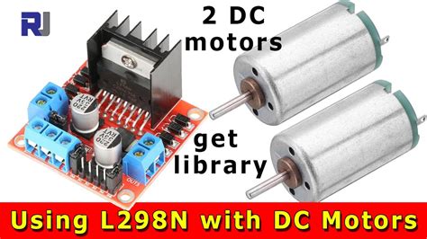 Pwm Dc Motor Control With Arduino And L298n Module With Library