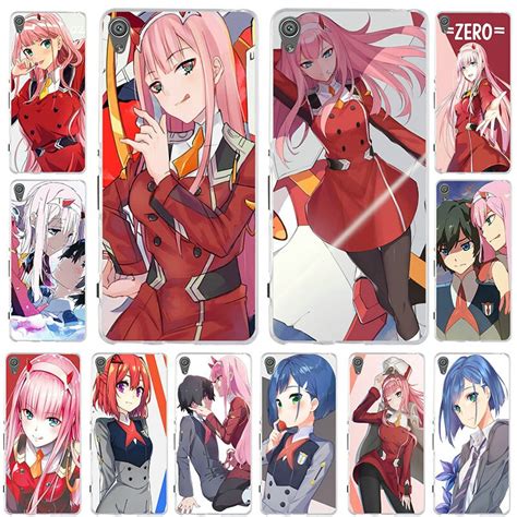 Darling In The Franxx Soft Tpu Mobile Phone Cases For Sony Xperia Z Z1