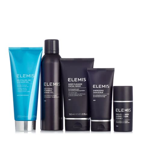 Elemis Mens 5 Piece Blockbuster Collection Qvc Uk