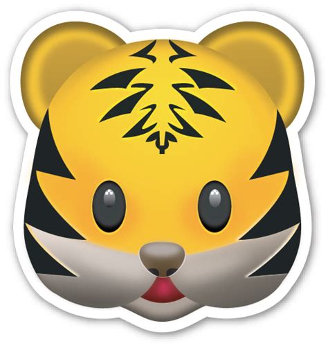 Tiger Face Emojis Para Whatsapp