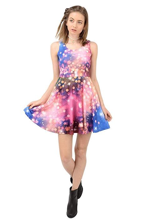 Cowcow Womens Starry Night Sky Moon Stars Space Constellations Planets