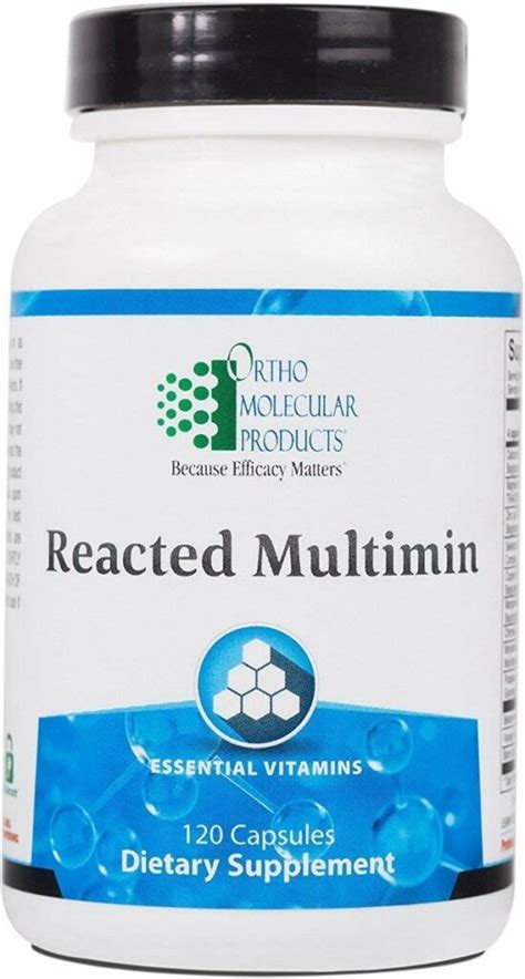 Ortho Molecular Reacted Multimin 120 Capsules Lifeirl