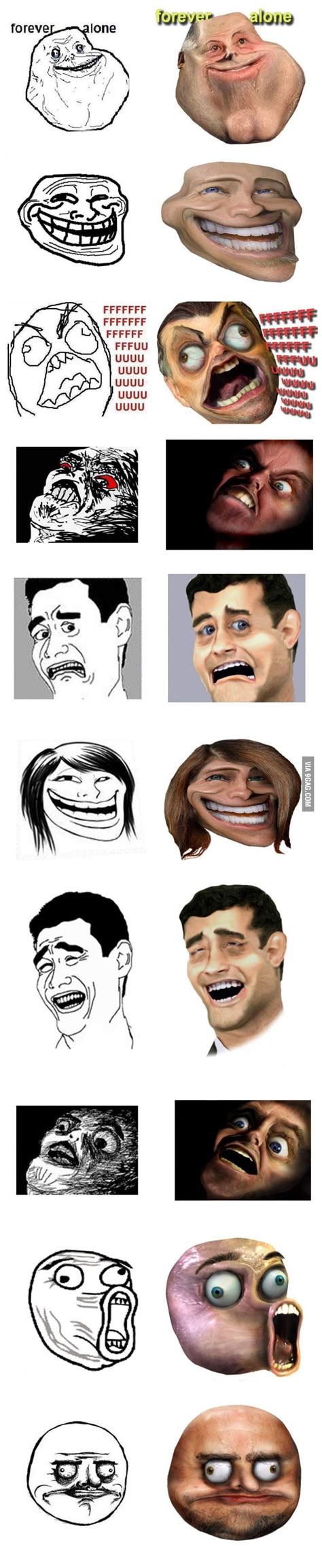 Rage Faces In Real Life 9gag