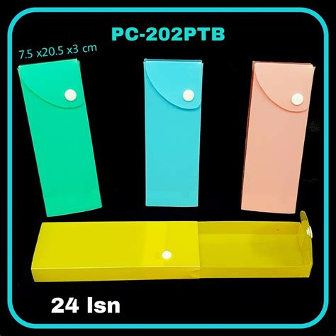 Jual Kotak Pensil Gasta Pc 202ptb Polos Pencil Case Tempat Pensil Shopee Indonesia