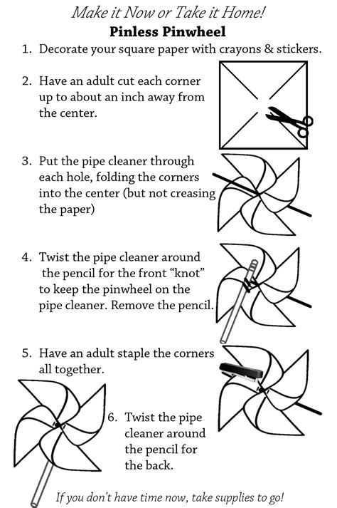 How To Make A Pinwheel Step By Step
