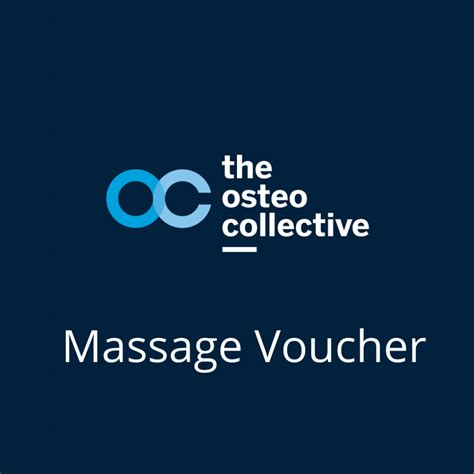 remedial massage voucher the osteo collective shop