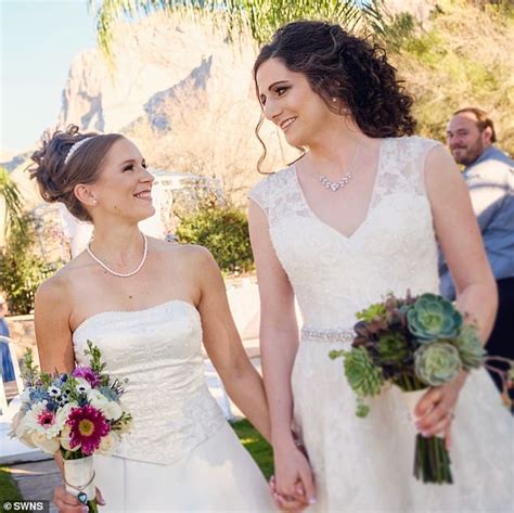 Couple Renews Wedding Vows As Same Sex Couple After Husband Transitions Daily Mail Online