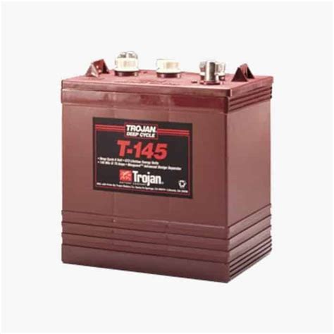 T145 Trojan Deep Cycle Battery 6v 260ah Electroquest