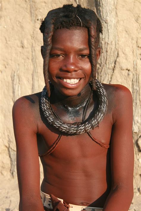Africa The Himbas In Namibia Africa People African Beauty African Tribal Girls