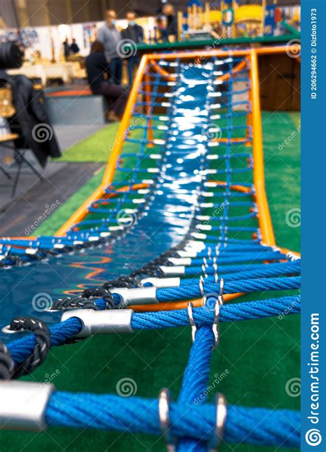 Ropes For Games And Sports In The Playground Stock Photo Image Of