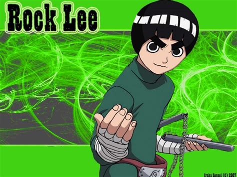 In the anime and manga, lee is a ninja affiliated with the village of konohagakure, and is a member of team guy, which consists of himself, neji hyuga, tenten, and might guy—the team's leader. Who is the strongest form of Rock Lee ? Poll Results ...