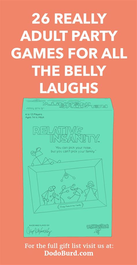 26 Best Adult Party Games For All The Belly Laughs Dodo Burd