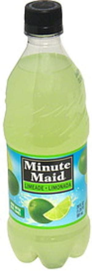 Minute Maid Limeade 20 Oz Nutrition Information Innit