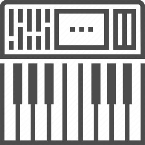 Keyboard Mixer Music Production Song Sound Icon