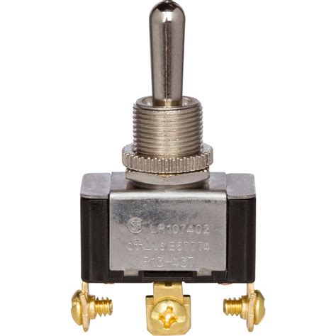 Morris 70280 Heavy Duty Momentary Contact Toggle Switch Spdt On Off