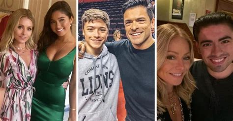 Kelly Ripa And Mark Consuelos Kids Look Like Their Famous Parents
