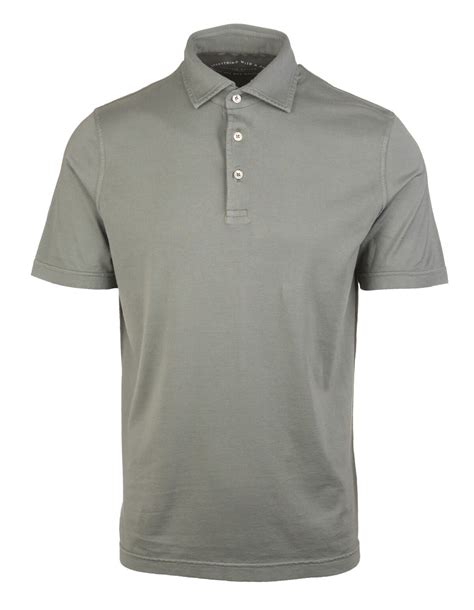 Buy Fedeli Military Green Polo Shirt In Organic Cotton Militare At 5 Off Editorialist