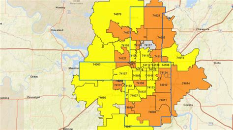 Tulsa County Zip Code Map Shows Dramatic Drop In Covid Cases Ktul