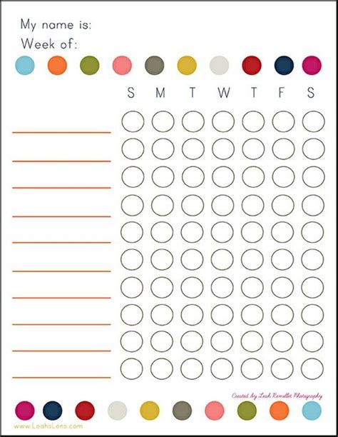 9 Best Silhouette Chore Charts Images On Pinterest Kids Chore Charts