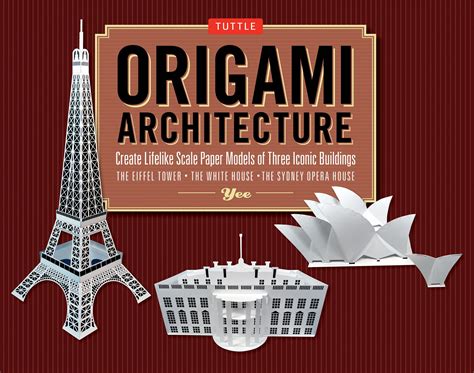 Buy Origami Architecture Kit Create Lifelike Scale Paper Models Of
