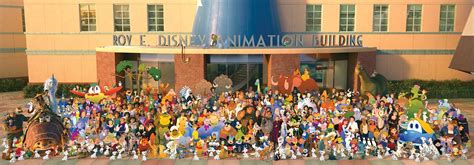 The Final Group Photo From Disneys 100th Anniversary Special Short