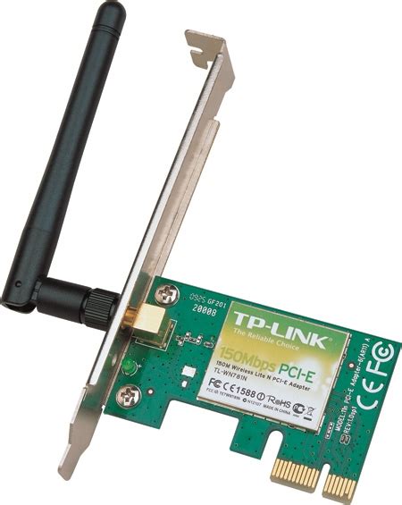 Tp Link Tl Wn781nd Wireless N Pci Express Adapter 150mbps