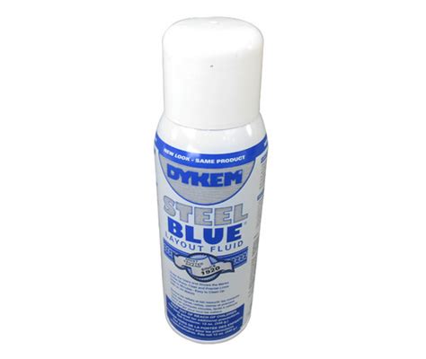 Dykem 80000 Steel Blue Layout Fluid 16 Oz Can