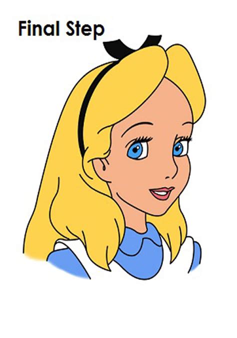 How To Draw Alice Learn How To Draw