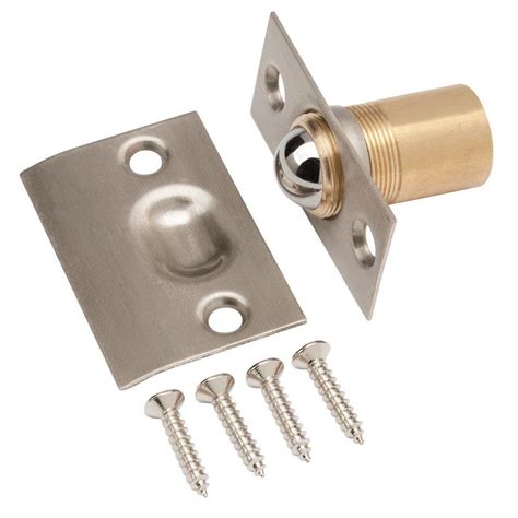 Everbilt Satin Nickel Latch Adjustable Ball Catch 15389 The Home Depot