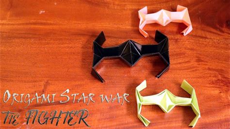 Bentuknya cukup unik dan indah. Cara membuat origami star wars tie fighter instructions ...