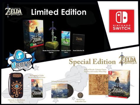 Zelda Breath Of The Wild Special Edition Envío Gratis